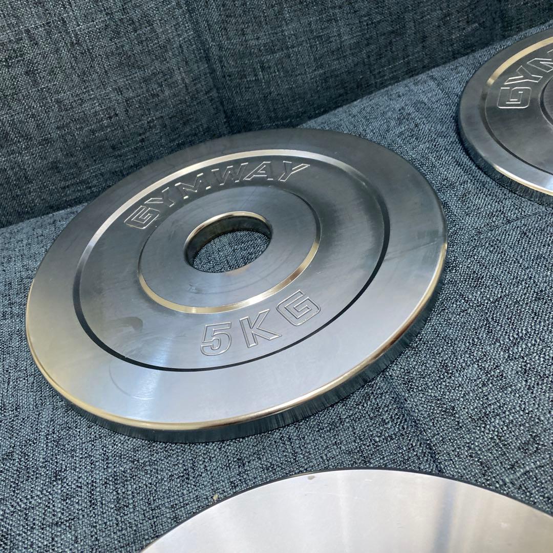 最終お値下げ＊GYMWAYジムウェイ　フラクショナルプレート17.5kgセット
