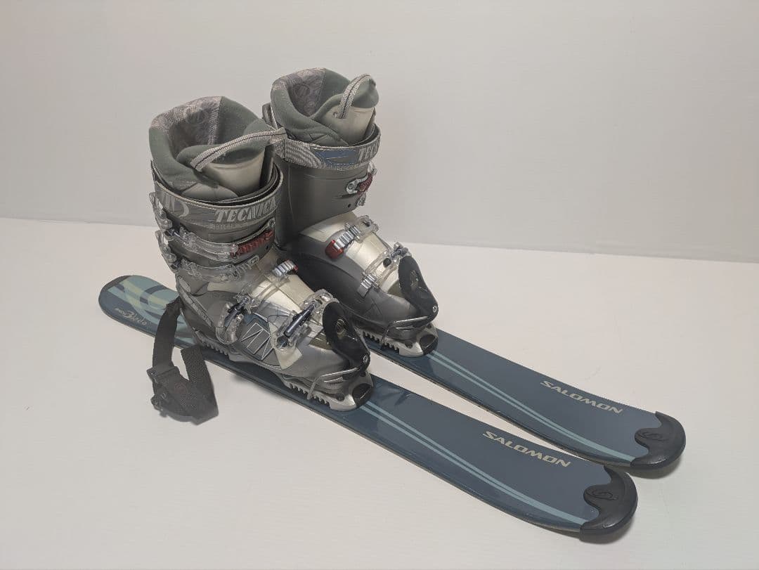 SALOMON　ショートスキー　✕　ブーツ TECNICA 25-25.5cm