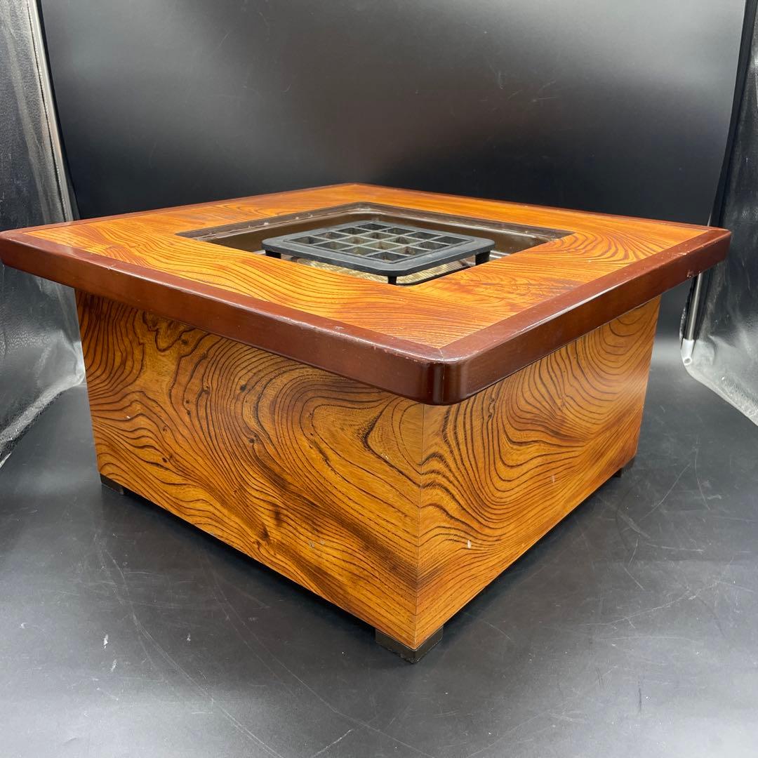 national ナショナル 電気火鉢 DH-10 昭和レトロ　木目調