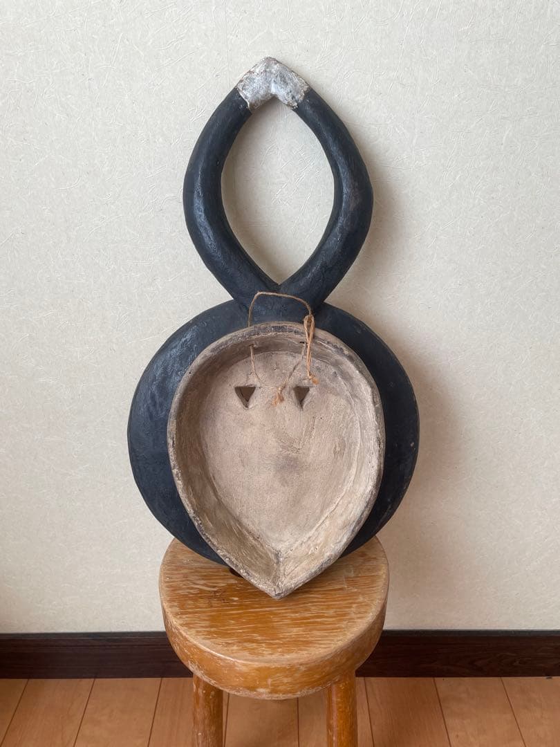 商品名: バウレ族 プレプレの仮面（アフリカ伝統工芸品）