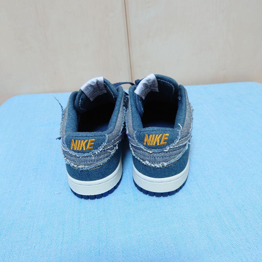 NIKE　スニーカー　デニム素材　ブルー系　24cm