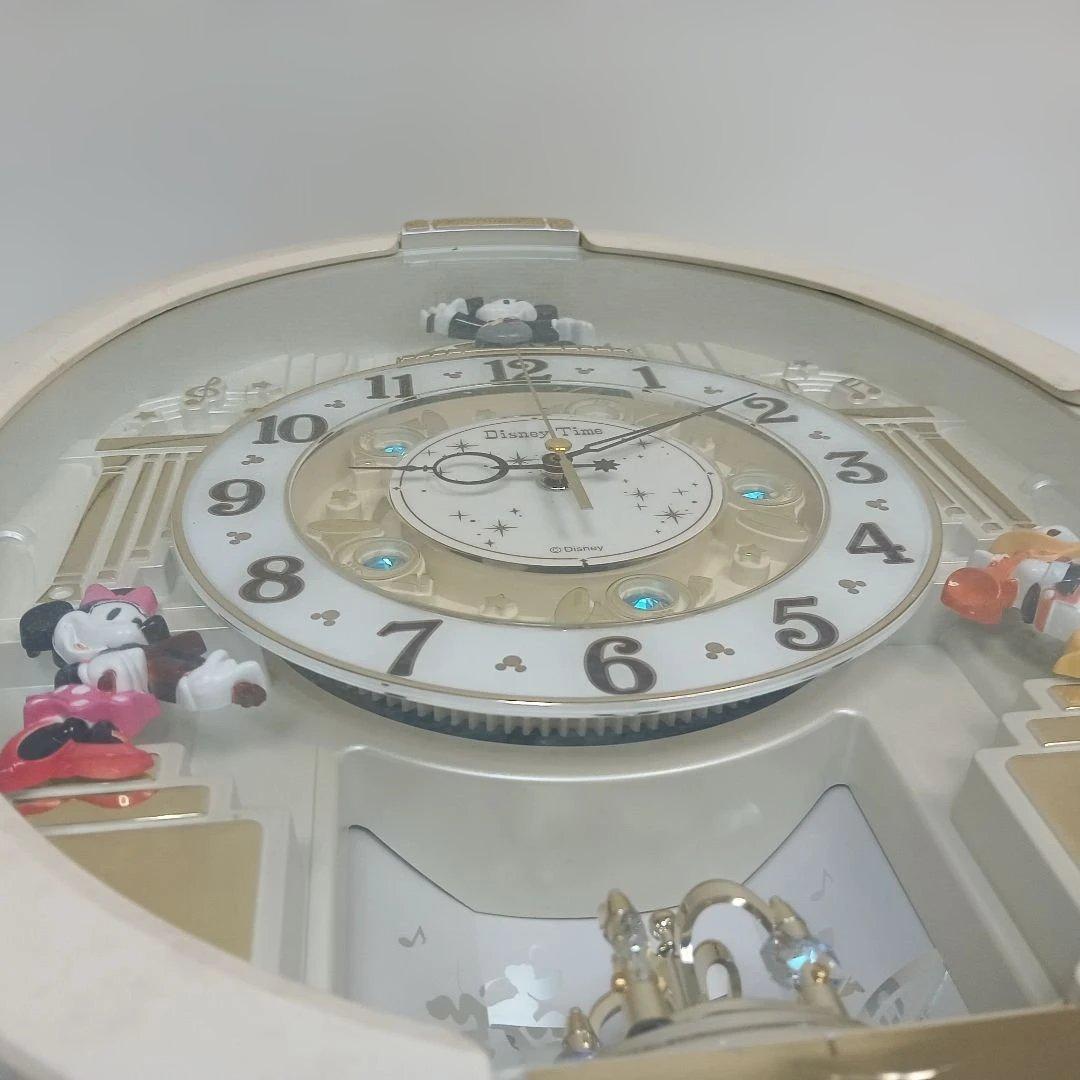 【稼働品】SEIKO ディズニータイム FW574W 掛時計　電波時計　音楽