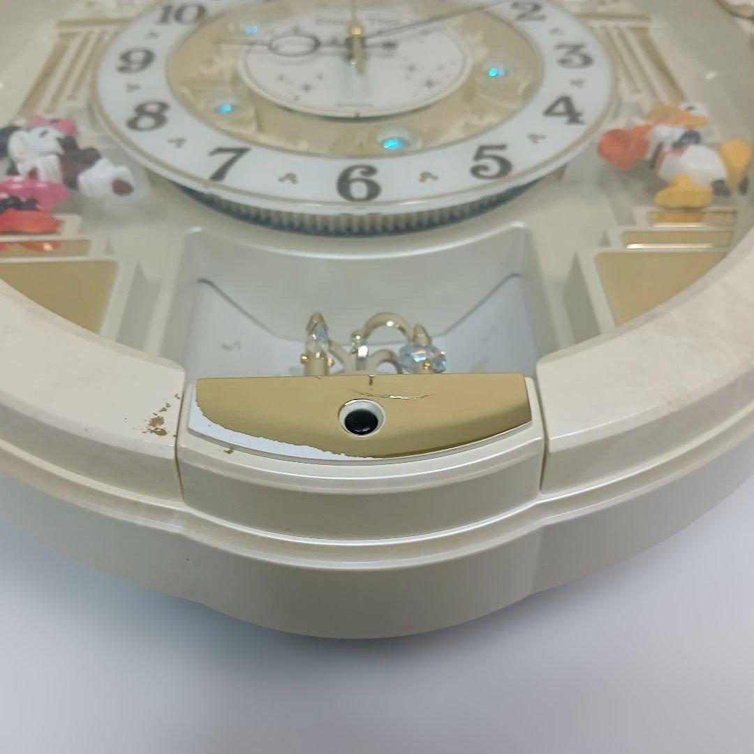 【稼働品】SEIKO ディズニータイム FW574W 掛時計　電波時計　音楽