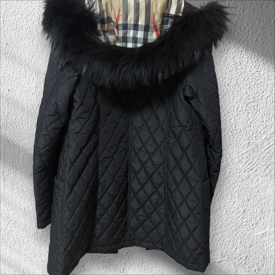 BURBERRY LONDON キルティング ダッフルコート ノバチェック