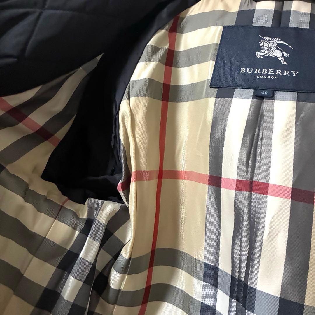 BURBERRY LONDON キルティング ダッフルコート ノバチェック