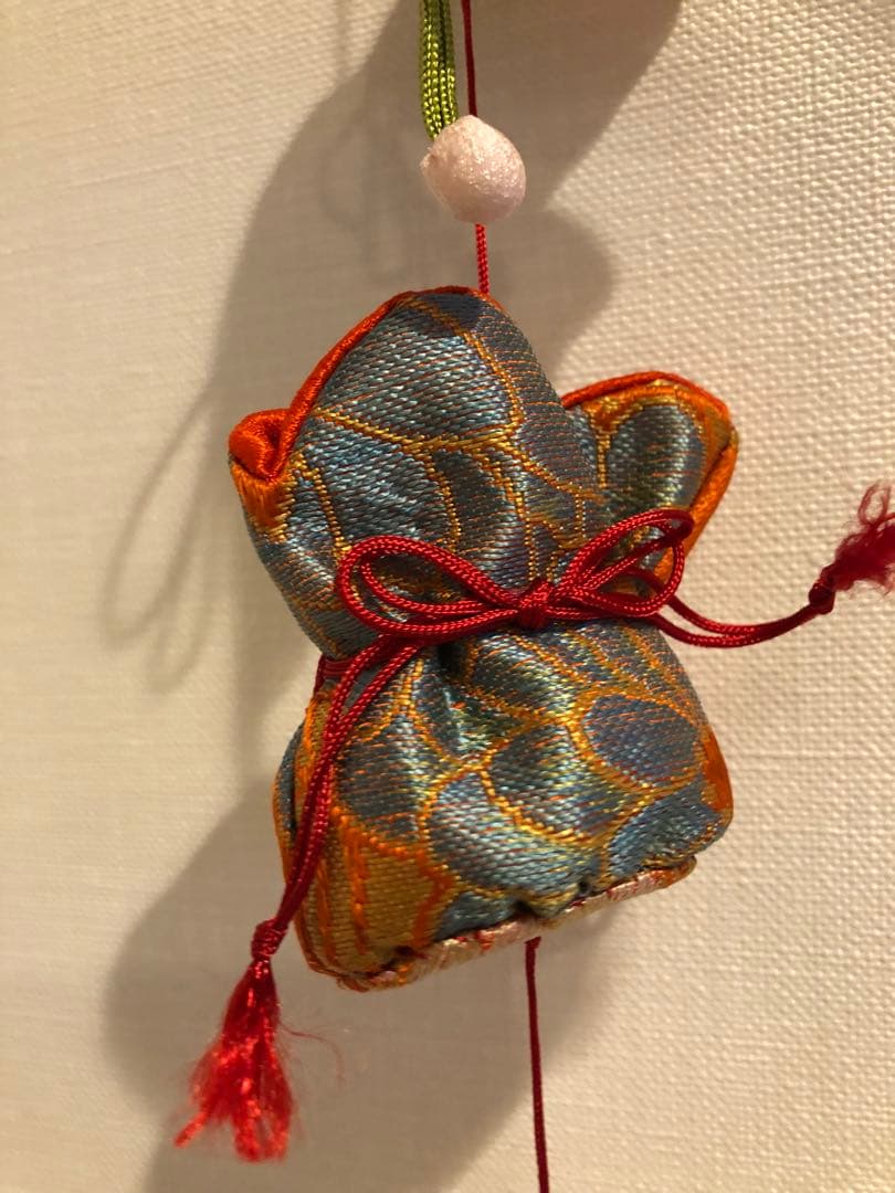 【匿名配送】桃の節句の壁掛け②　吊るし飾り　吊るし雛