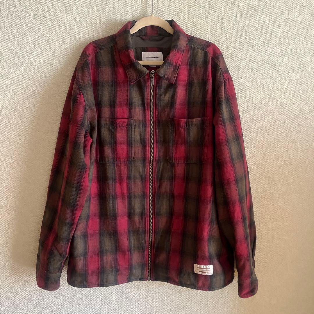 トップス thisisneverthat GORE-TEX Check Shirt