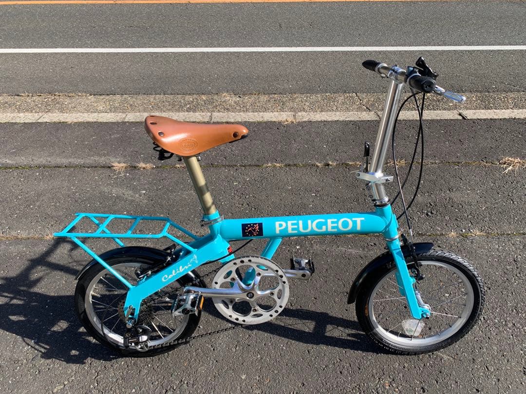 【即乘】送料無料 PEUGEOT 折り畳み自転車7速 ミニベロ 小径車16インチ