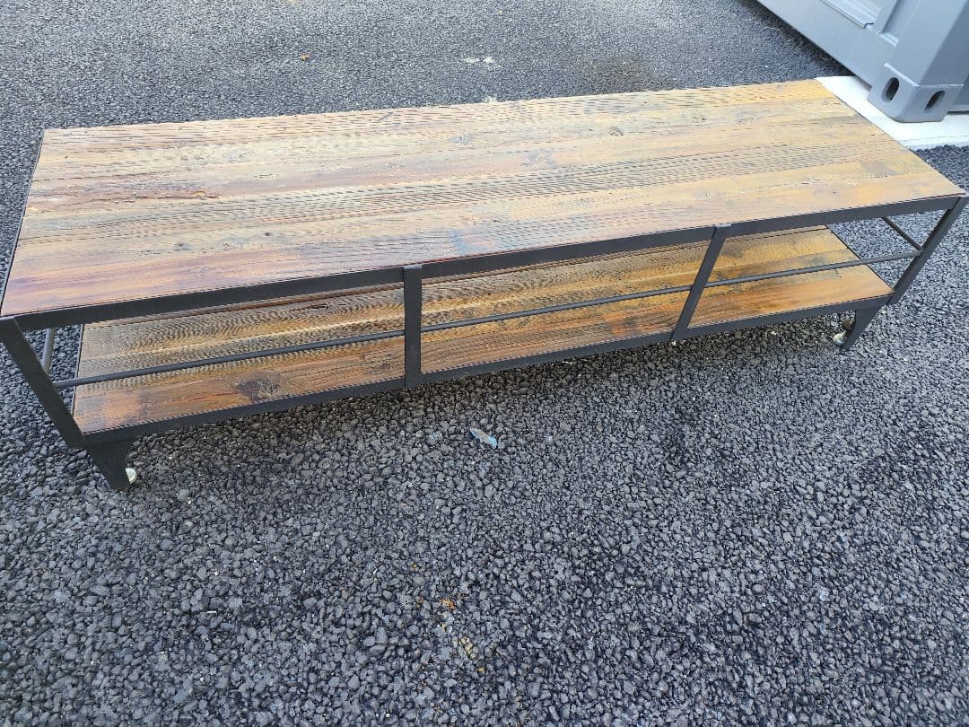 【関東圏限定】ノットアンティークス テレビボード W1480 古材 アイアン