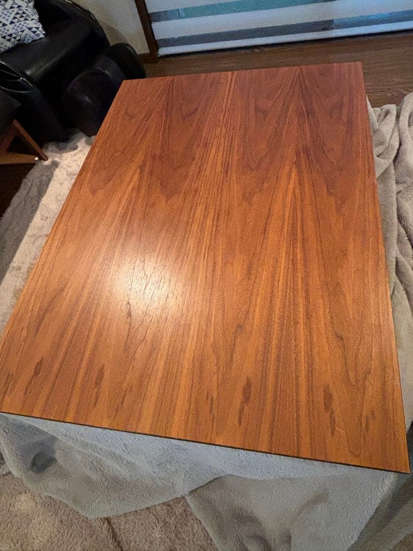 ジャンク品⭐︎コードなし　こたつテーブル 105×75cm フラットヒーター