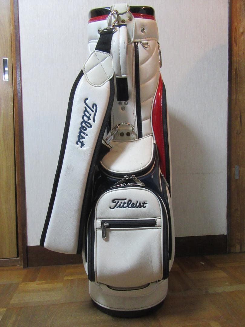 ★☆★タイトリスト★Titlest★ゴルフバック★白★☆★