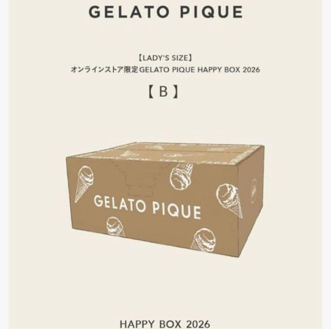 【新品】GELATO PIQUE ジェラートピケ 2026福袋B