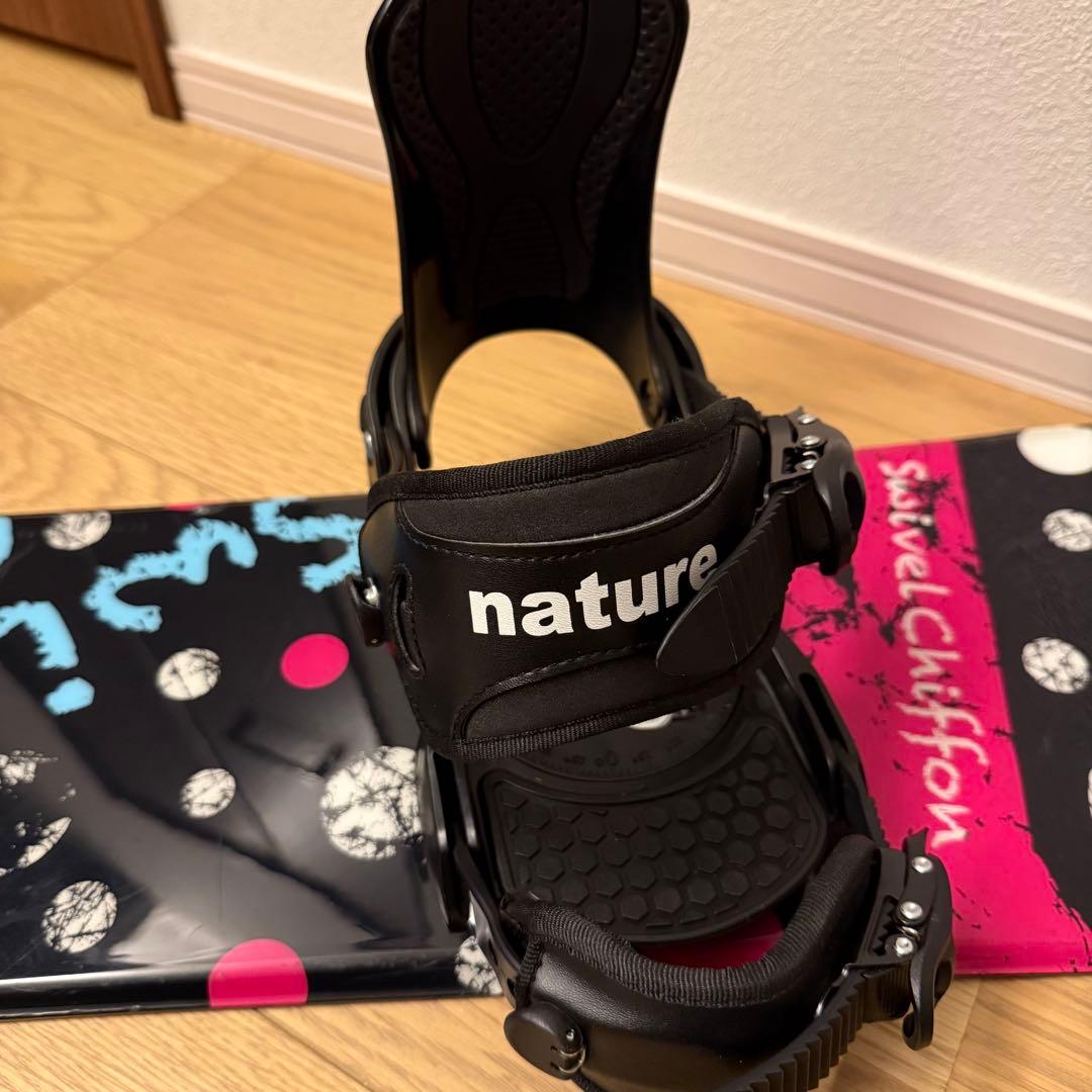 Swivel スノーボード　natureビンディング　キッズ　108-110cm