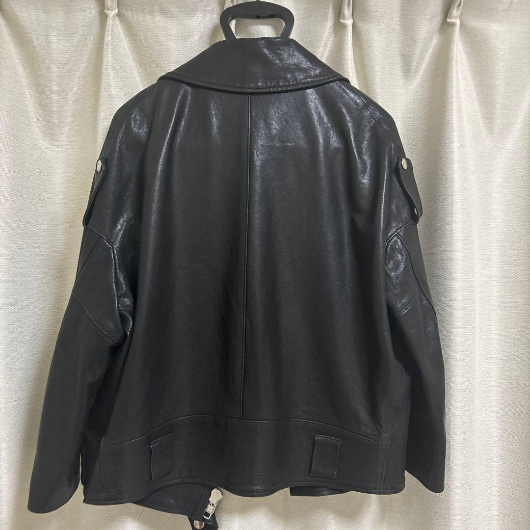 アパルトモンLisiereリジエール　ライダースジャケット　34 ブラック