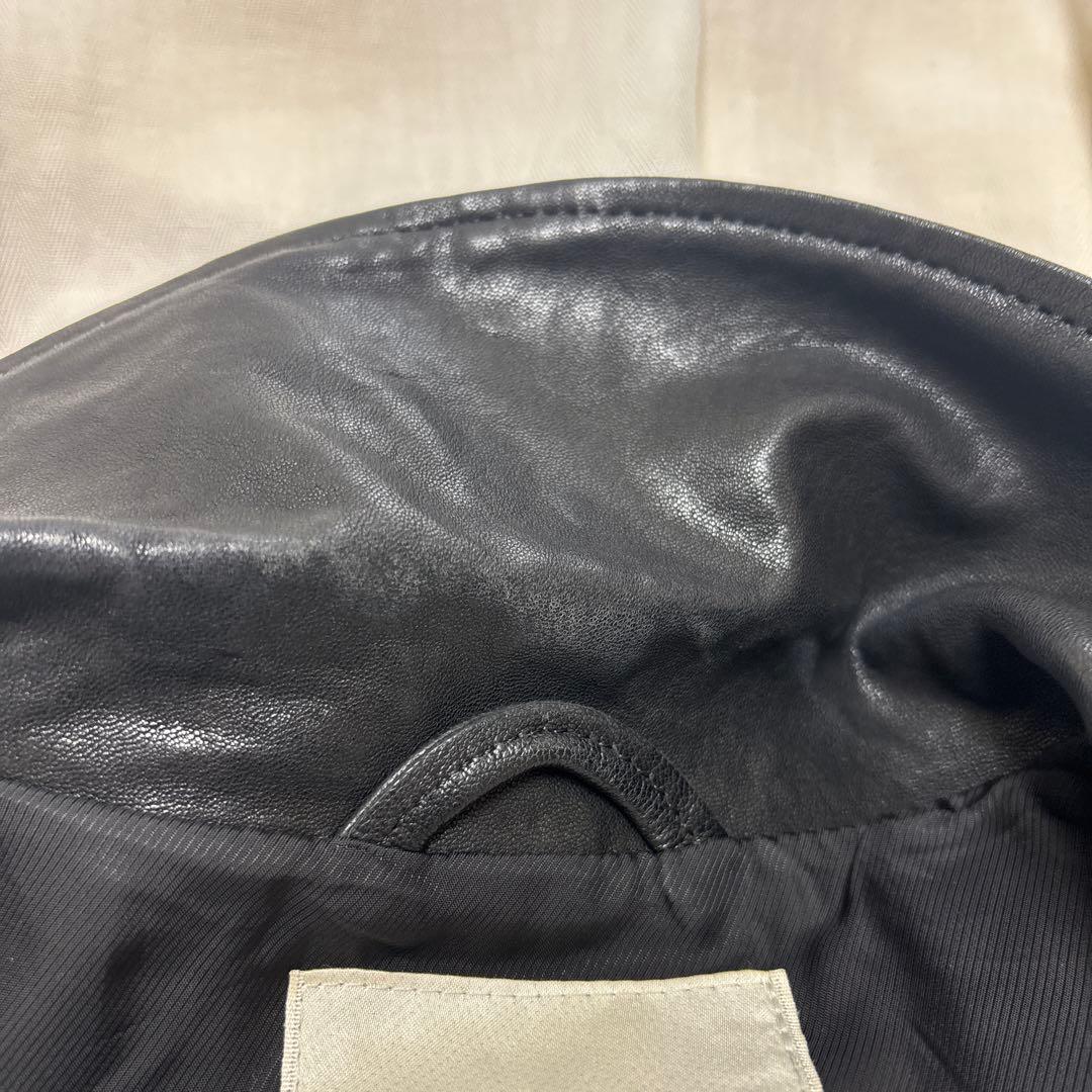 アパルトモンLisiereリジエール　ライダースジャケット　34 ブラック