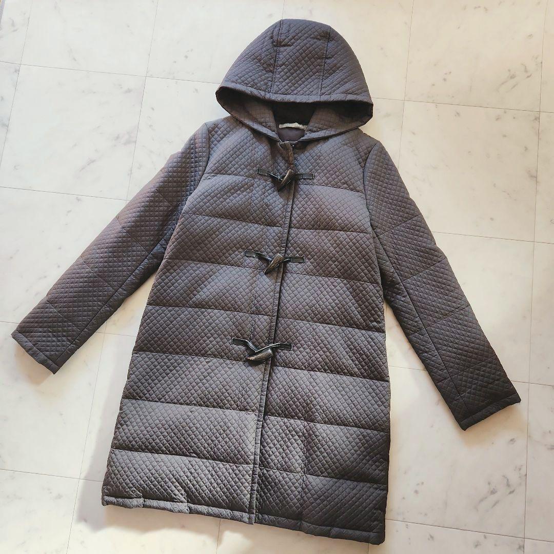 セオリーリュクス サイズ40 ダウンコート ダッフルコート カーキ オリーブ