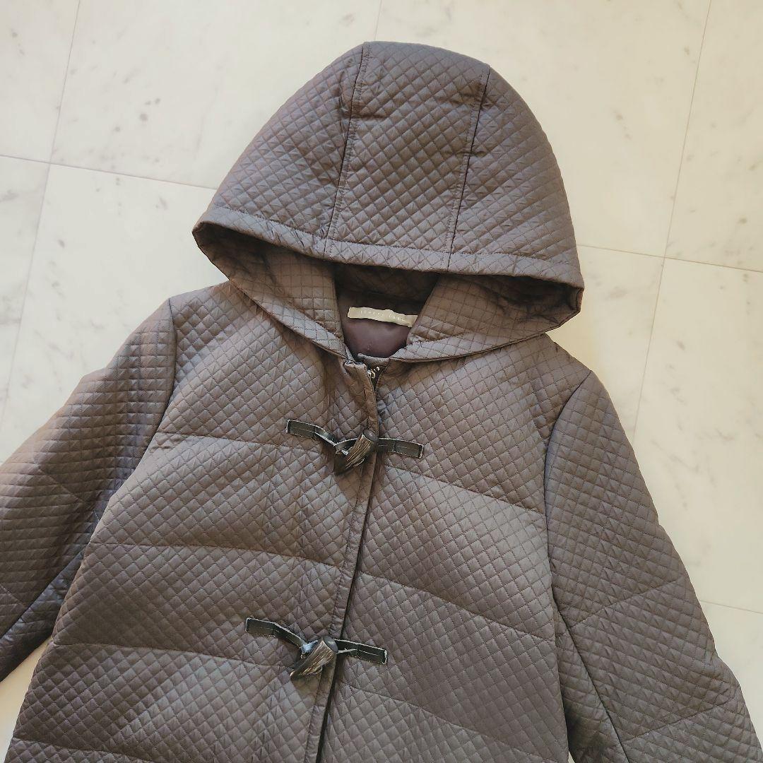 セオリーリュクス サイズ40 ダウンコート ダッフルコート カーキ オリーブ