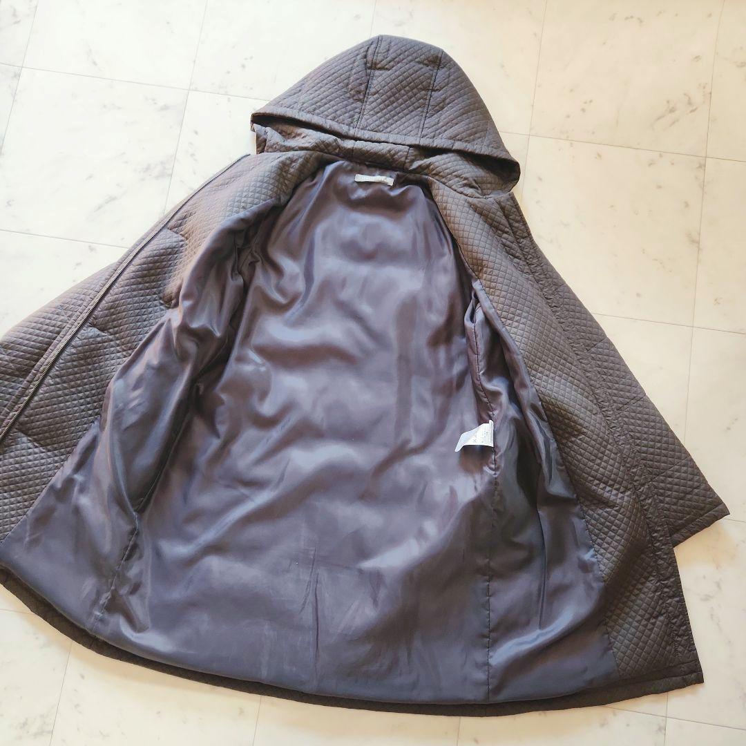 セオリーリュクス サイズ40 ダウンコート ダッフルコート カーキ オリーブ