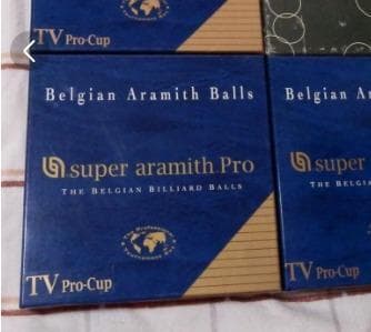 ❤️箱付き★super aramith Pro★TVプロ★ビリヤード玉セット③