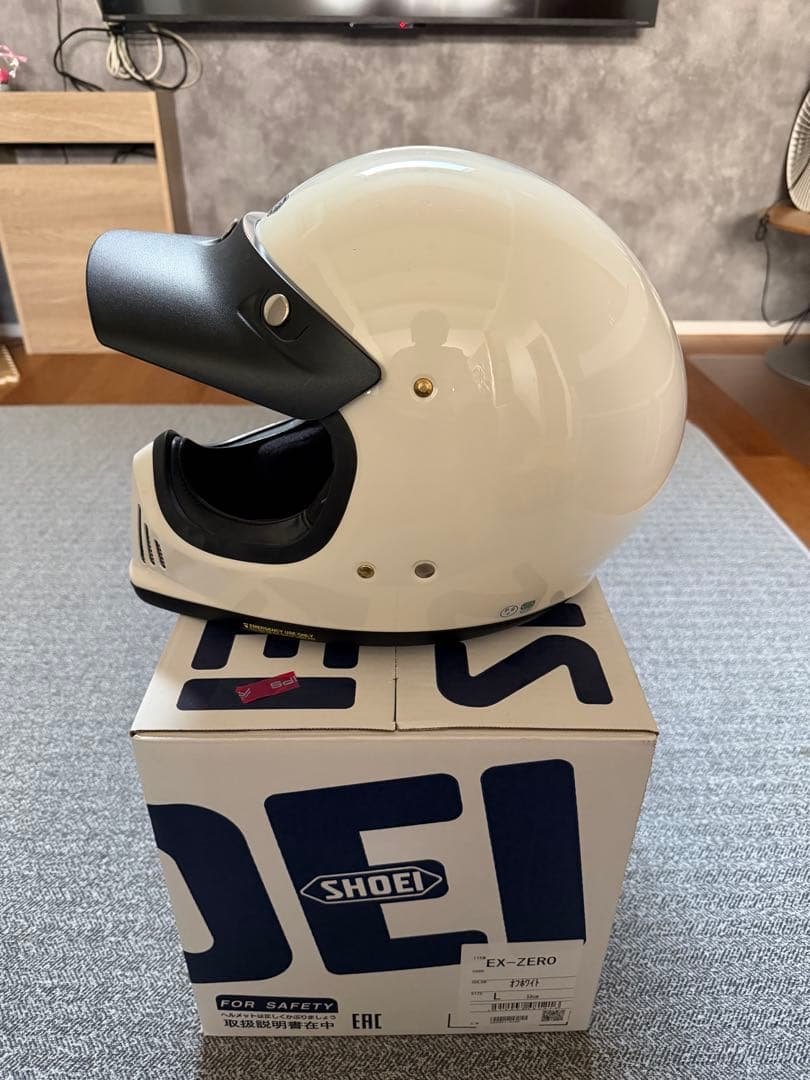 【美品】SHOEI EX-ZERO ゴーグルセット