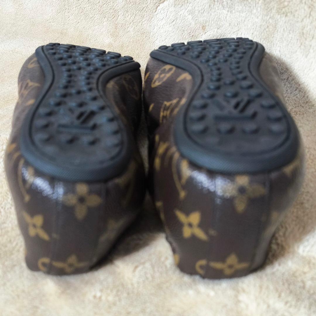 LOUIS VUITTON　モノグラム　バレリーナ　フラットシューズ　38サイズ