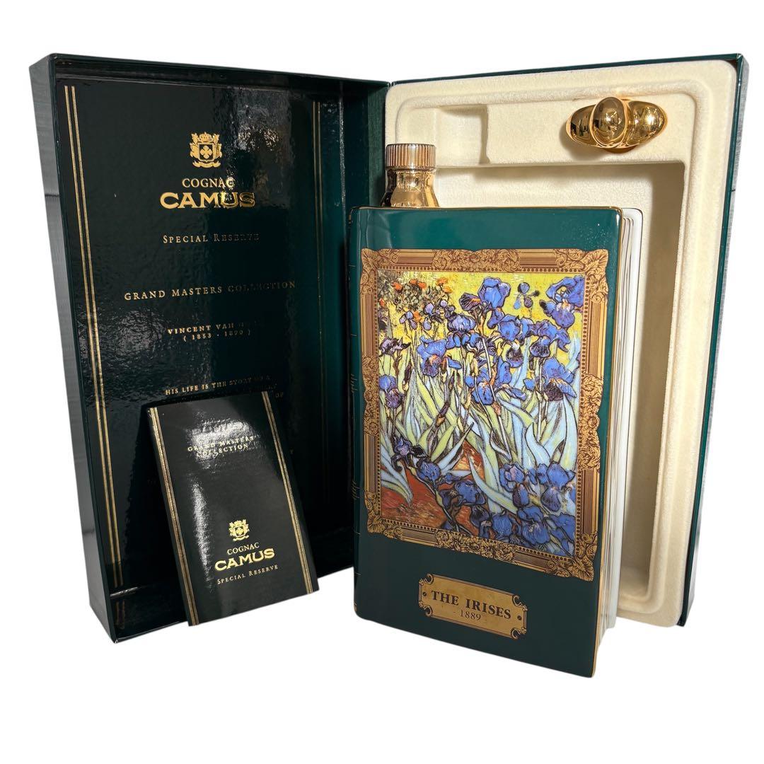 未開栓　古酒　カミュ　コニャック　ナポレオン　アイリス　ゴッホ