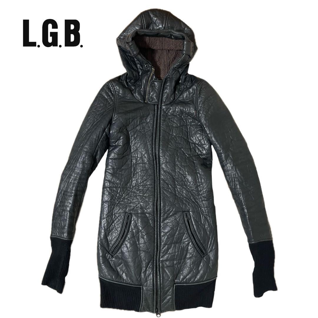 L.G.B ルグランブルー　13AW レザー　ボンディング　コート