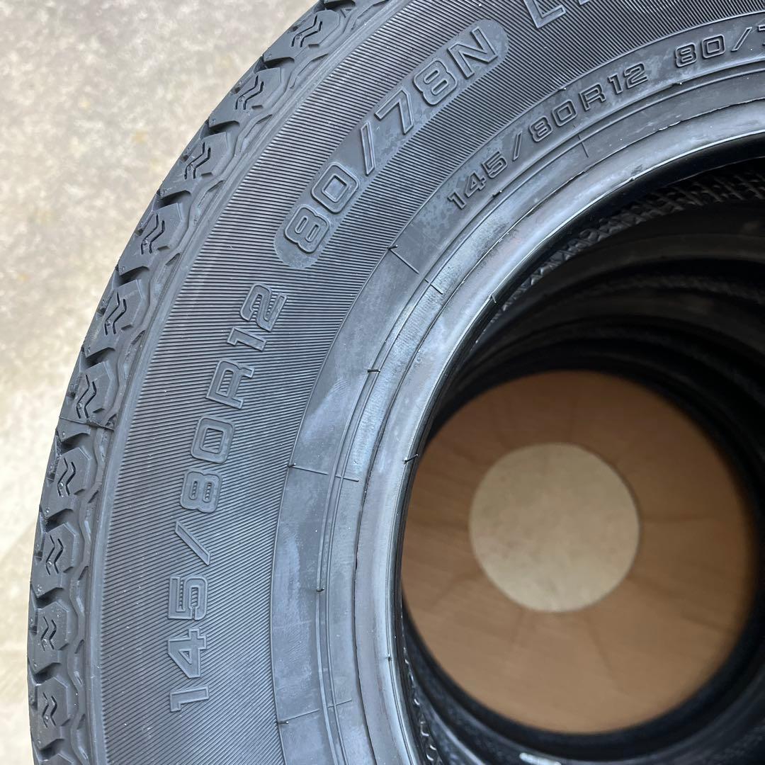 YOKOHAMA SUPER VAN 356 145/80R12 LT 最終価格