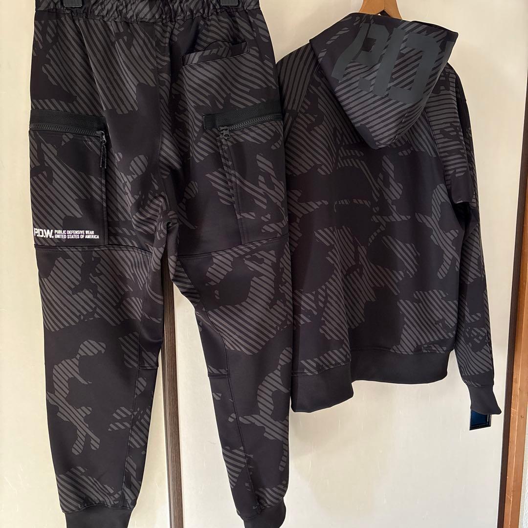 PDW カモフラージュ ジャージ上下セット(アビレックス)
