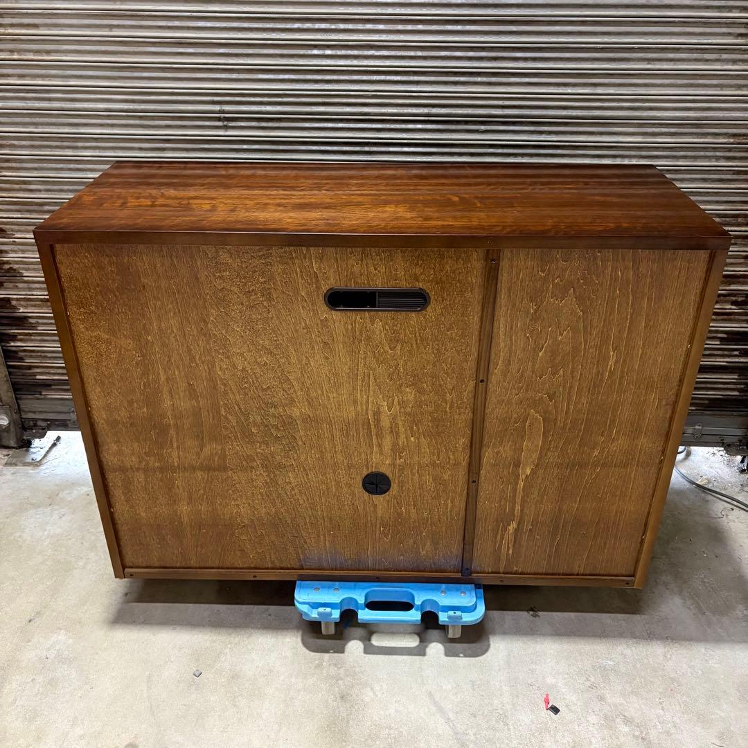 【福岡】【美品】カリモク 箪笥 飾り棚 キャビネット アンティーク ヴィンテージ