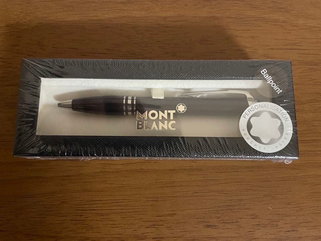 ◾️新品未使用◾️モンブラン◾️スターウォーカーボールペン◾️ミッドナイトブラック◾️