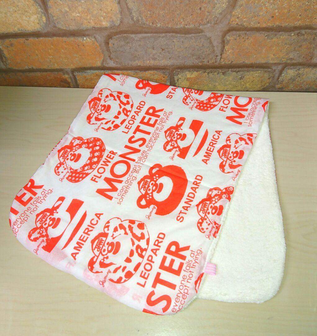 専用⭐現品限り❤みかん＊ふわっサラ❤限定＊手拭いヘアドライタオル❤赤みるく