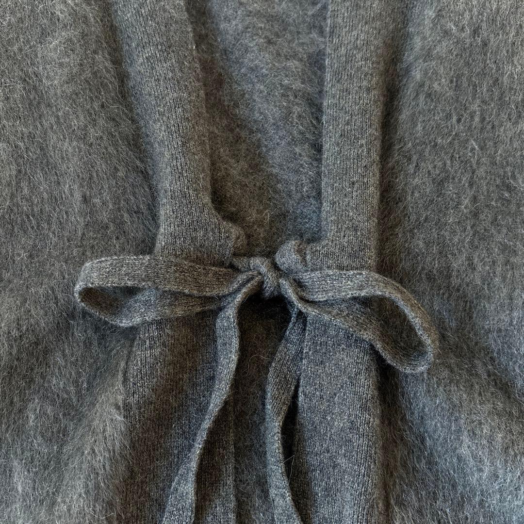 ユナイテッドアローズアンドサンズ カシミヤ100% シャギー ニットカーディガン