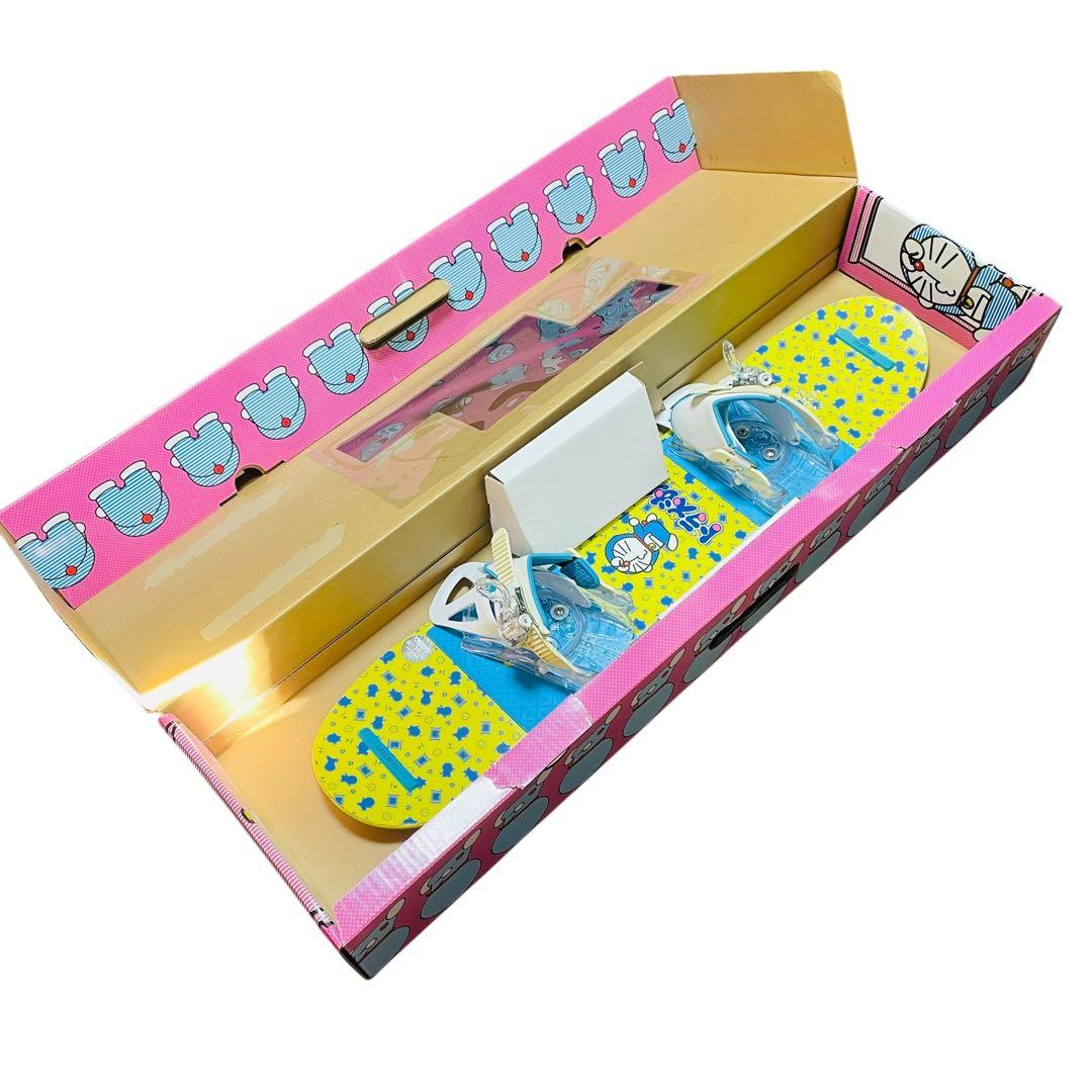 箱付き美品　BURTON ドラえもん　コラボ　90cm イエロー　バイン付き