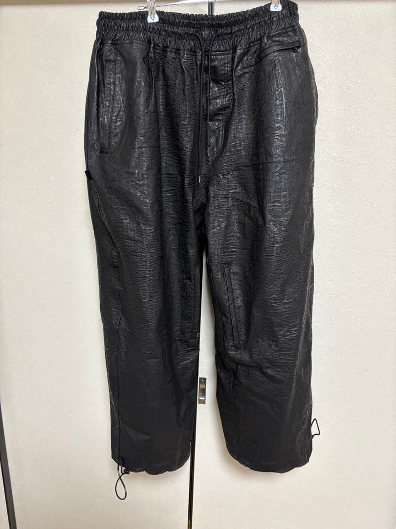 スノーボード PANTS BLACK LEATHER
