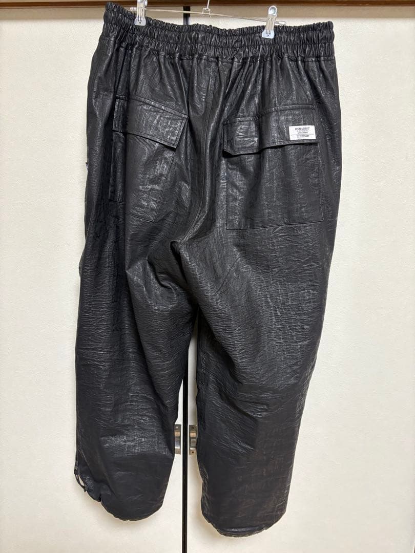 スノーボード PANTS BLACK LEATHER