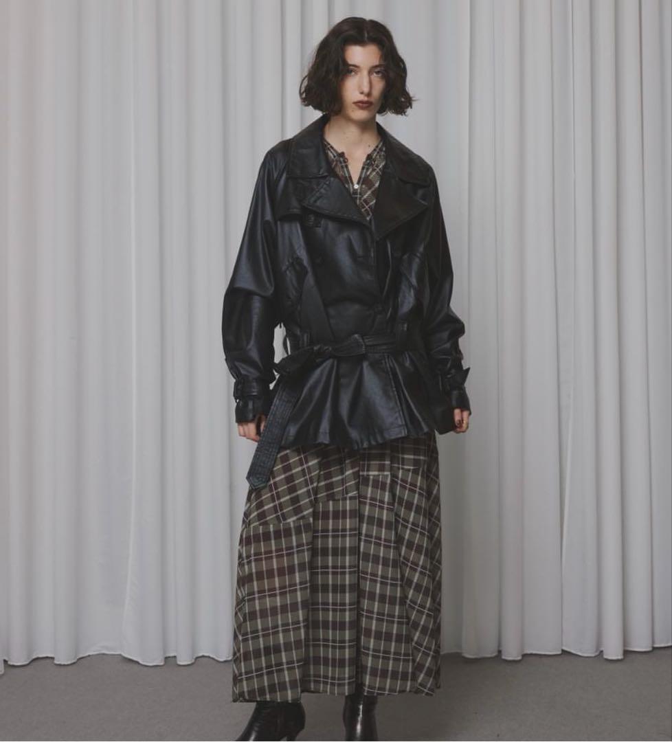 ジャケット・アウター amerivintage DADDY MIDI TRENCH COAT