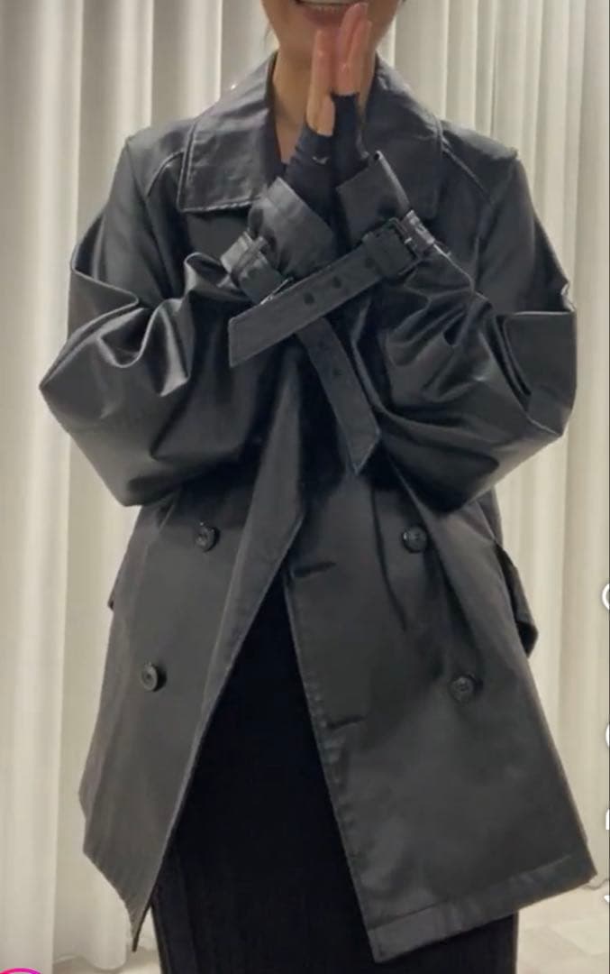 ジャケット・アウター amerivintage DADDY MIDI TRENCH COAT