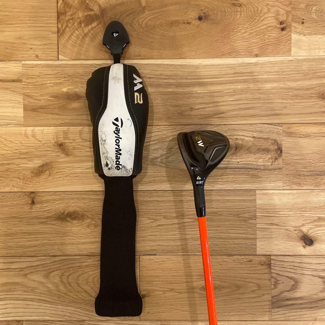 TaylorMade M2 4番ユーティリティ ヘッドカバー付き レフティ