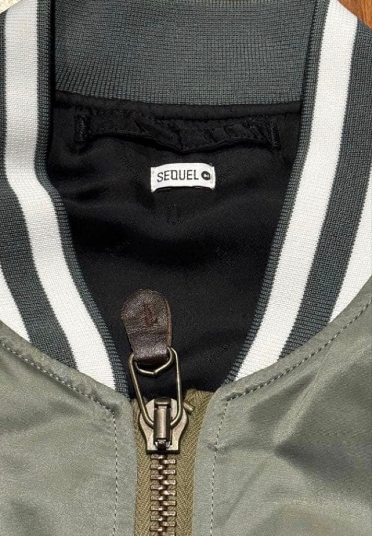 SEQUEL MA1 オリーブ　藤原ヒロシ　XL