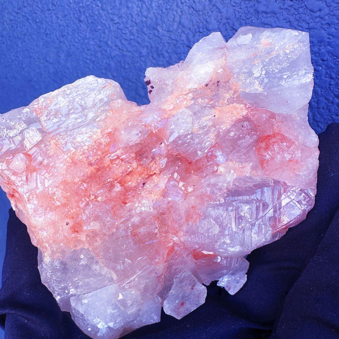 希少❗️超綺麗♡キラキラ☆超強いパワー ピンク ヒマラヤクラスター天然石A1432