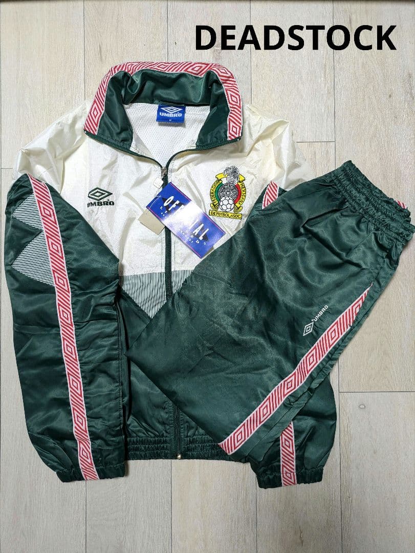 [デッドストック] Umbro メキシコ代表 1994 ウォームアップジャケット
