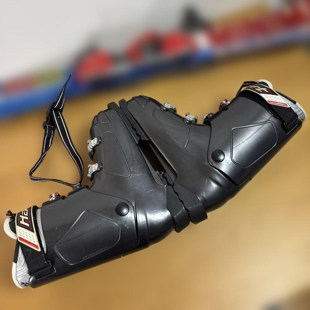 メンズ　ショートスキーセット　ケース付　サロモン　26-26.5cm ブーツ付