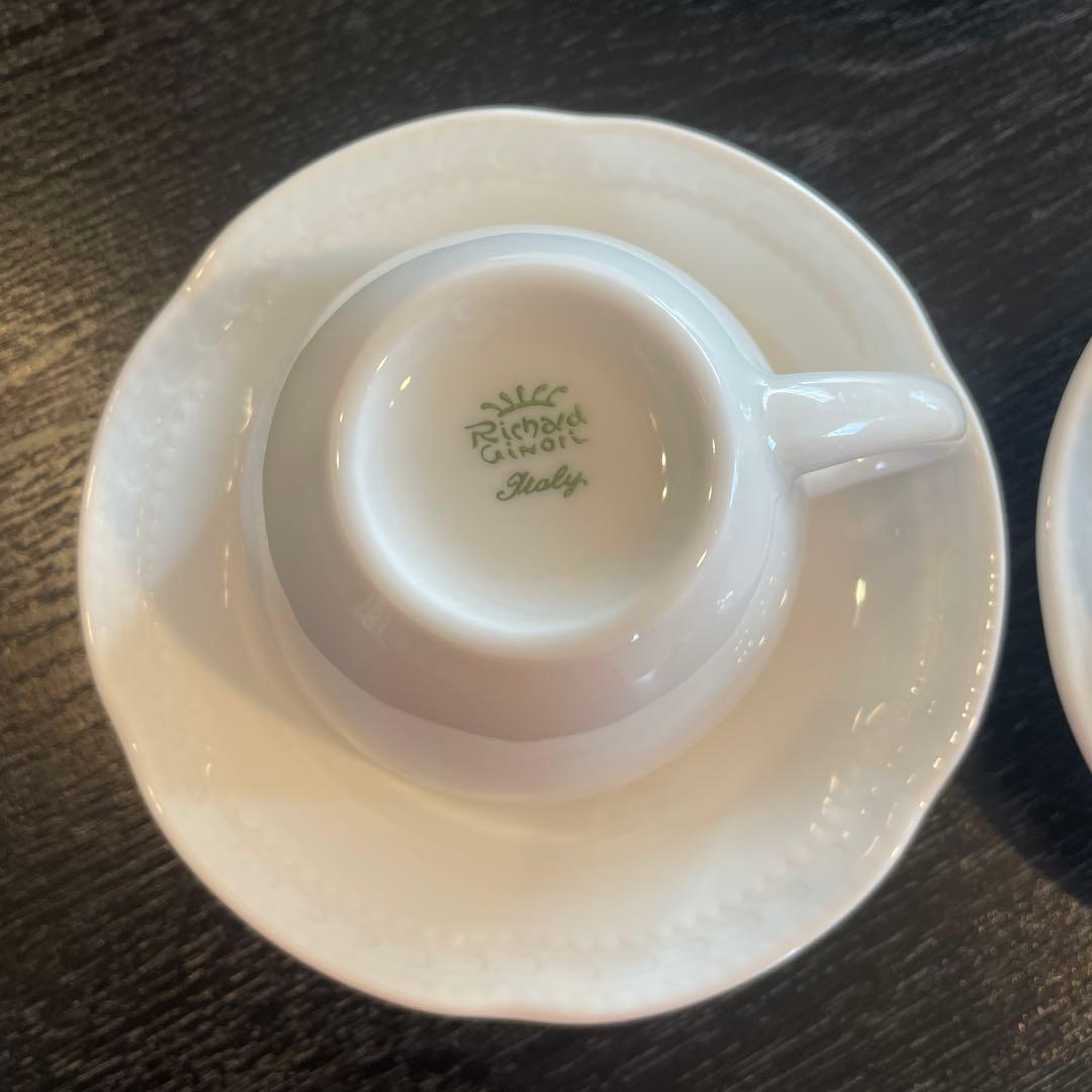 リチャード・ジノリ　ベッキオホワイト　白磁　イタリア製