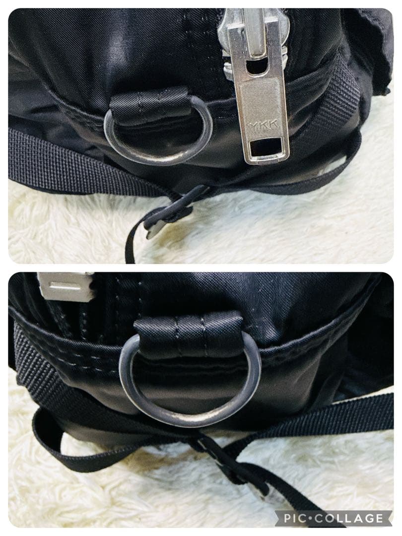 ポーター（PORTER）タンカー　ウエストバッグ　黒　TANKER　ボディバッグ