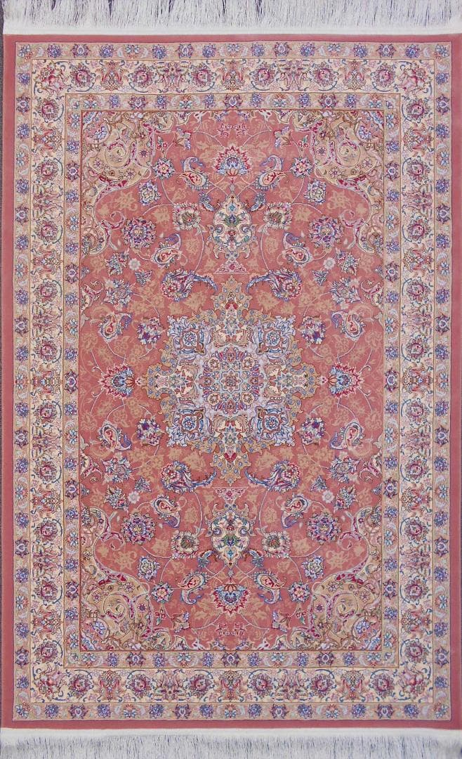 最後の一枚！高密度！輝く 本場イラン産 絨毯！約200×250cm‐200841