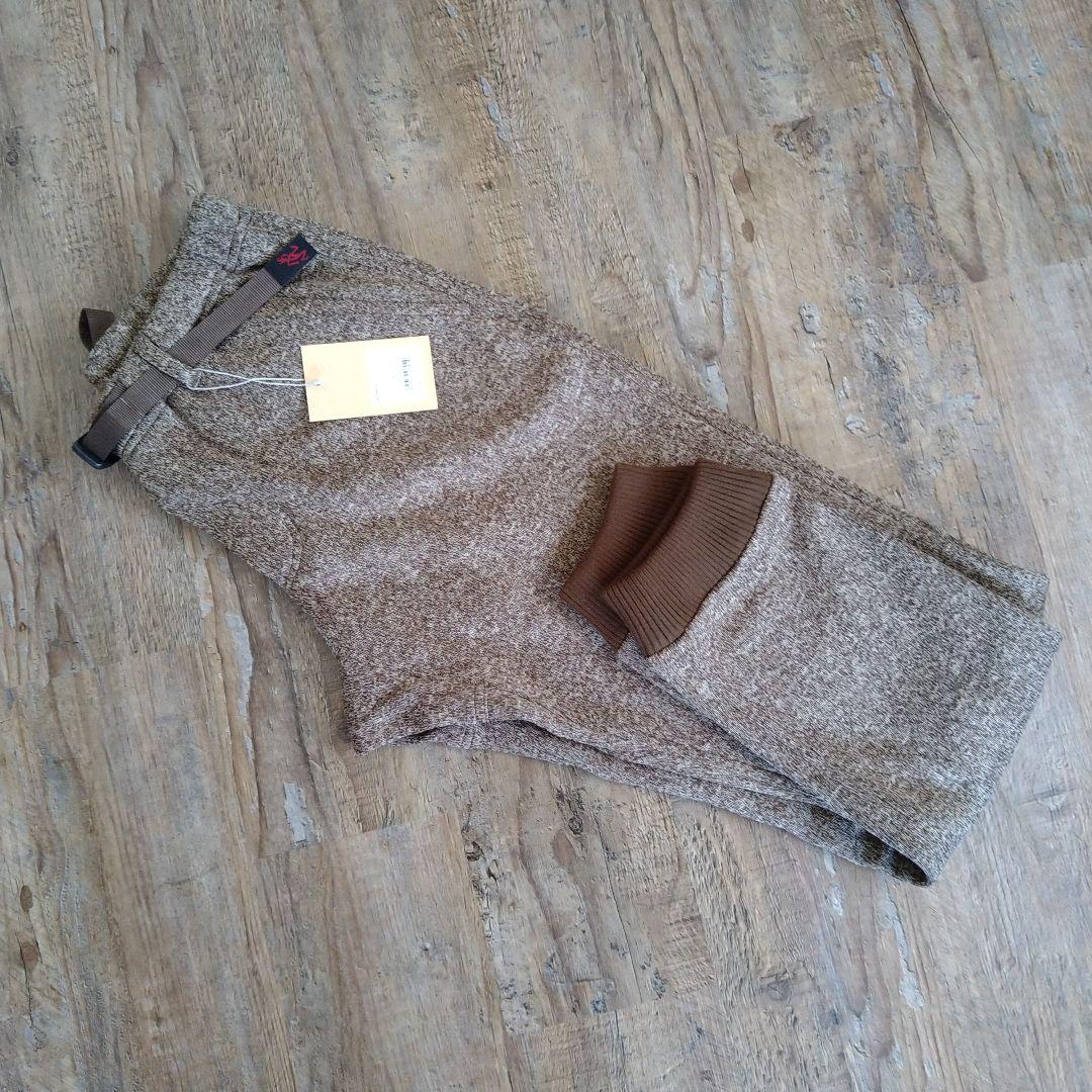 【新品未使用】グラミチ ボンディングニットフリースナローリブパンツ