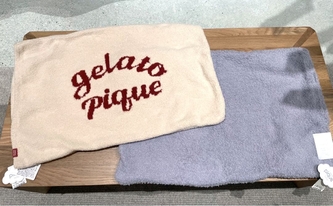 新品未使用・タグ付き ジェラートピケ　ピローケース　２個セット