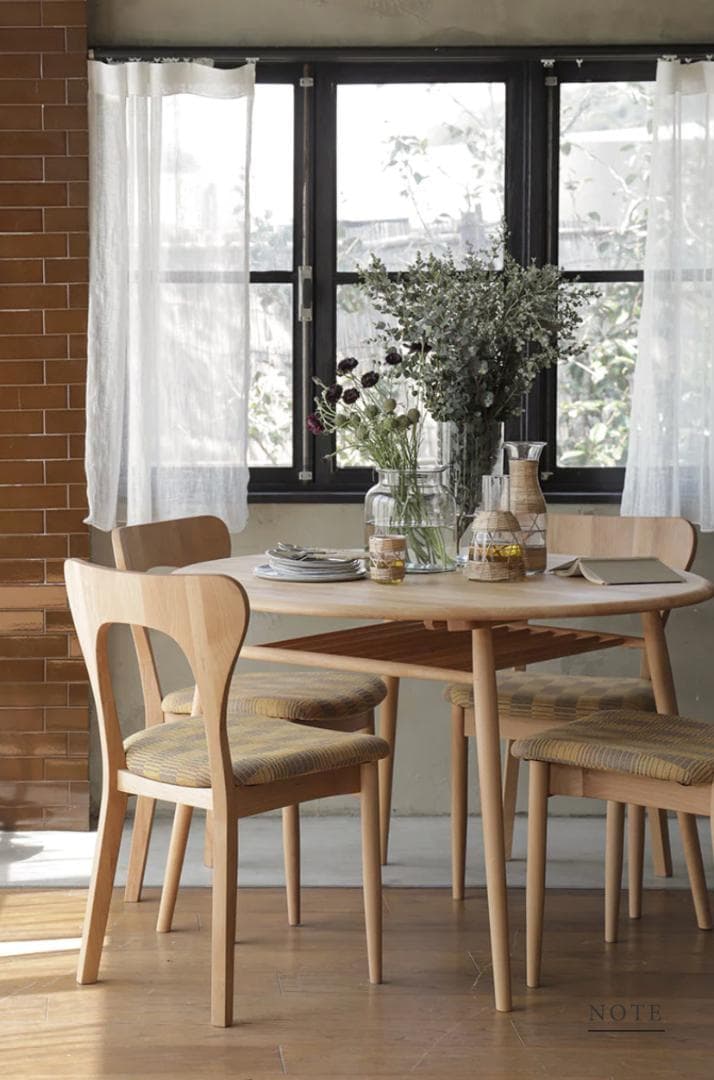 MOMO NATURAL 丸型 ラウンド ダイニングテーブル