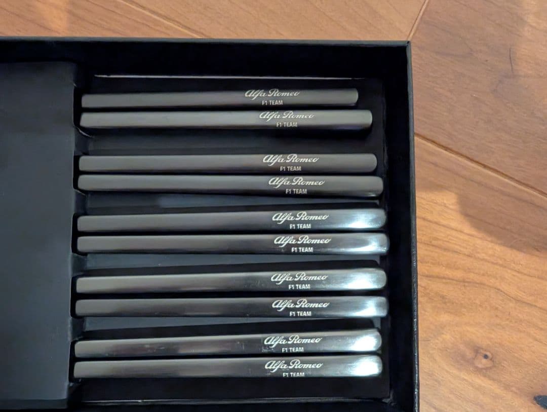 アルファロメオ Alfa Romeo F1 パドック 記念品 箸4セット